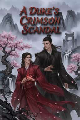 A DUKE'S CRIMSON SCANDAL novel cover