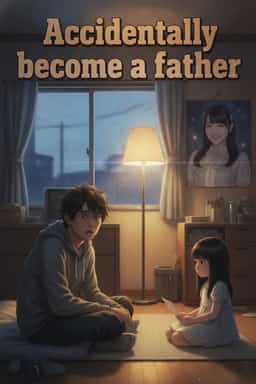 Accidentally become a father novel cover