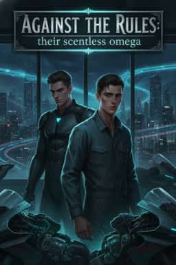 AGAINST THE RULES: their scentless omega novel cover