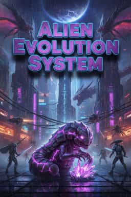 Alien Evolution System novel cover