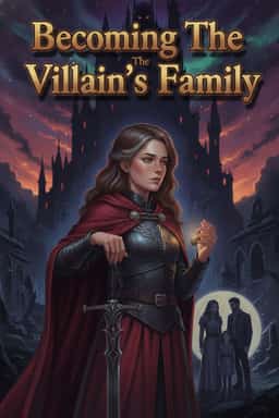 Becoming The Villain’s Family novel cover