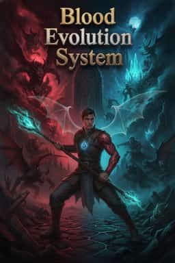 Blood Evolution System novel cover