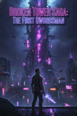 Broken Tower Saga: The First Swordsman novel cover