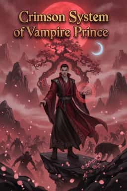 Crimson System of Vampire Prince novel cover