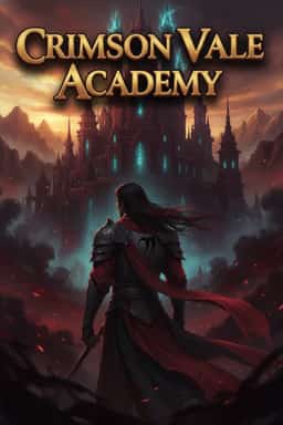 Crimson Vale Academy novel cover