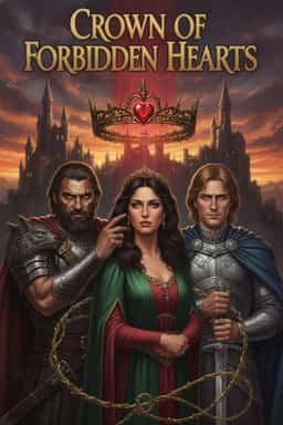 CROWN OF FORBIDDEN HEARTS novel cover