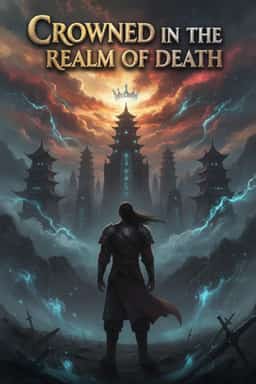 Crowned in the realm of death novel cover
