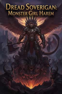 Dread Sovereign: Monster Girl Harem novel cover