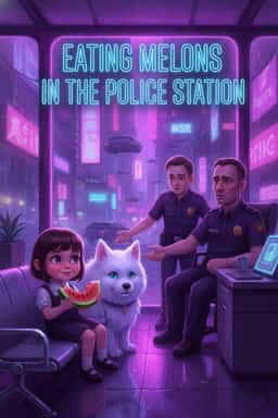 Eating Melons in the Police Station novel cover