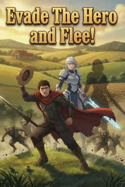 Evade The Hero and Flee! novel cover