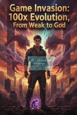 Game Invasion: 100x Evolution, From Weak to God novel cover