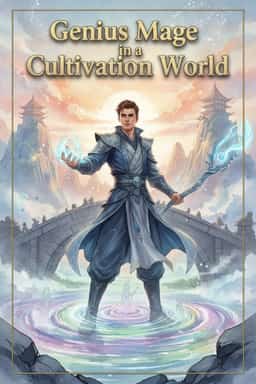 Genius Mage in a Cultivation World novel cover
