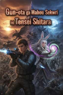 Gun-ota ga Mahou Sekai ni Tensei Shitara novel cover