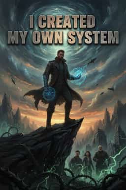 I created my own system novel cover