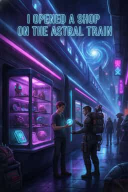 I opened a shop on the Astral Train novel cover