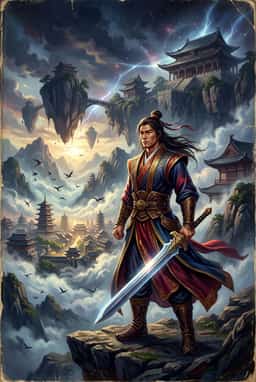 Immortal Sword Master novel cover