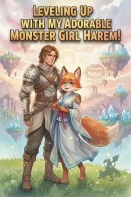 Leveling Up with My Adorable Monster Girl Harem! novel cover