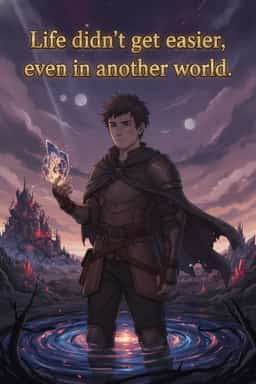 Life didn't get easier, even in another world. novel cover