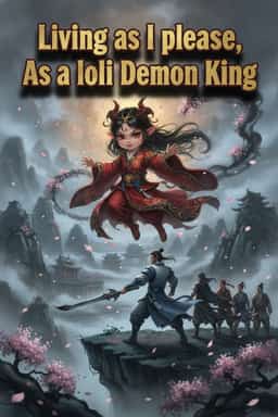 Living as I please, As a loli Demon King novel cover