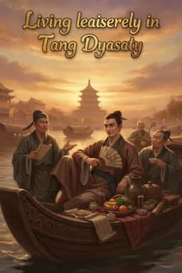 Living leisurely in Tang Dynasty novel cover