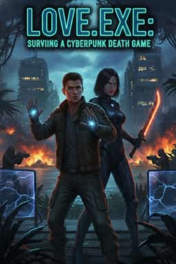 Love.exe: Surviving a Cyberpunk Death Game novel cover