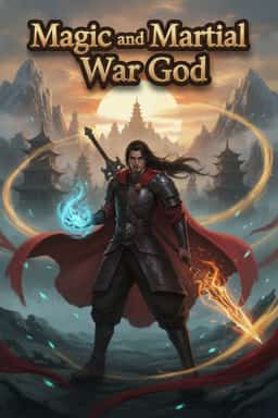 Magic and Martial War God novel cover