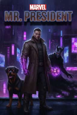 Marvel: Mr. President novel cover