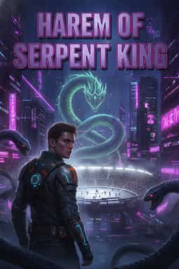 Milf harem of Serpent King novel cover