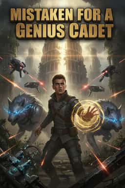 Mistaken for a Genius Cadet novel cover
