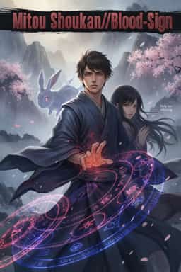 Mitou Shoukan://Blood-Sign novel cover