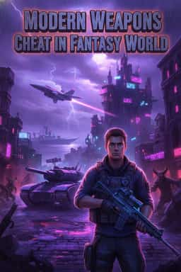 Modern Weapons Cheat in Fantasy World novel cover