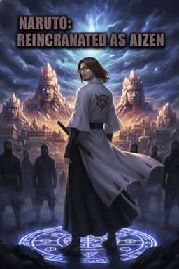 Naruto: Reincarnated as Aizen novel cover