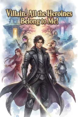 NTR Villain: All the Heroines Belong to Me! novel cover