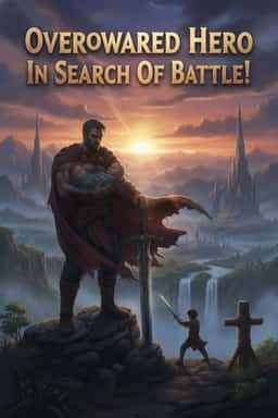 Overpowered Hero In Search Of Battle! novel cover