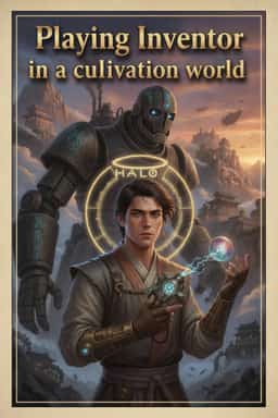 Playing inventor in a cultivation world novel cover