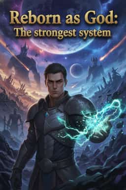 Reborn as God: The strongest system novel cover