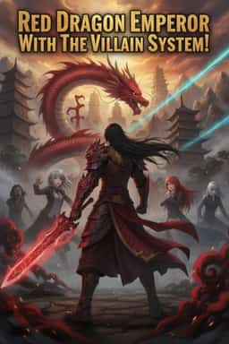 Red Dragon Emperor With The Villain System! novel cover