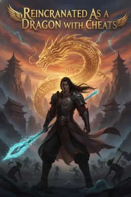 Reincarnated As A Dragon With Cheats novel cover