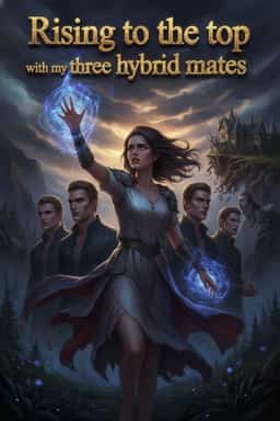 Rising to the top with my three hybrid mates novel cover