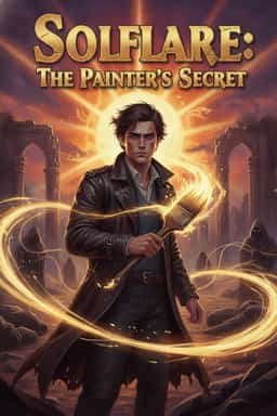Solflare: The Painter's Secret novel cover