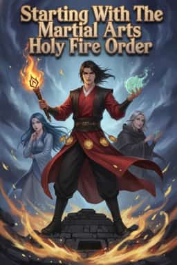 Starting With The Martial Arts Holy Fire Order novel cover