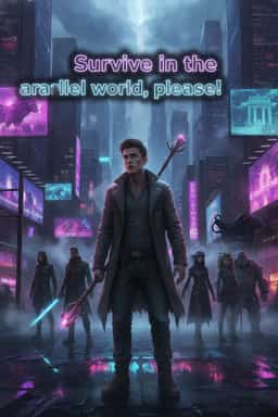 Survive in the parallel world, please! novel cover