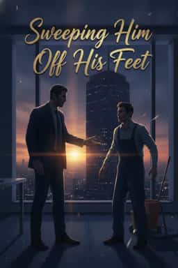 Sweeping Him Off His Feet novel cover