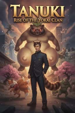 Tanuki Rise of the Yokai Clan novel cover