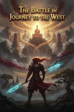The Battle in Journey to the West novel cover