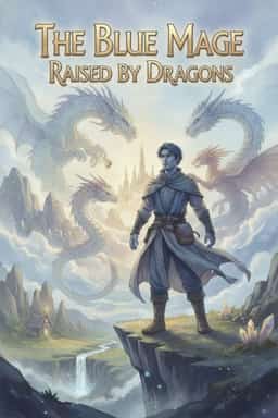 The Blue Mage Raised by Dragons novel cover