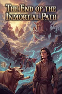 The End of the Immortal Path novel cover