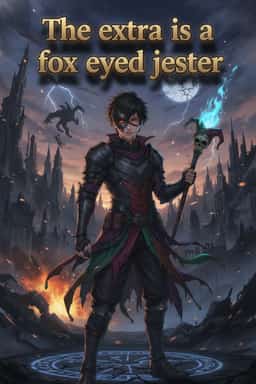 The extra is a fox eyed jester novel cover