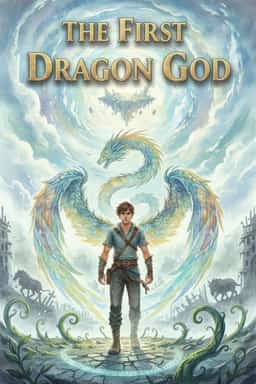 The First Dragon God novel cover