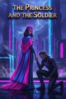 The Lewd Princess and the Soldier novel cover